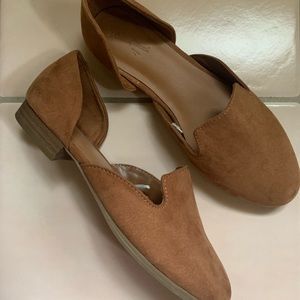 Vintage Brown Flat Shoes